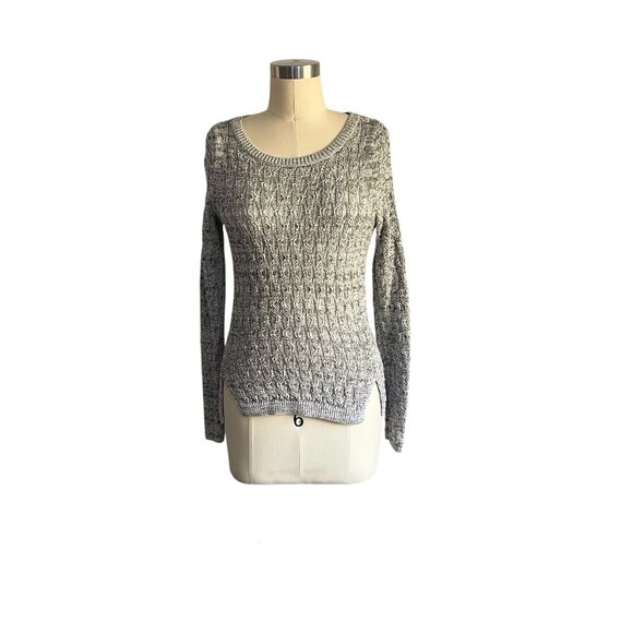LOFT Gray Hi-Lo Sweater Top - XXSP - Picture 1 of 5